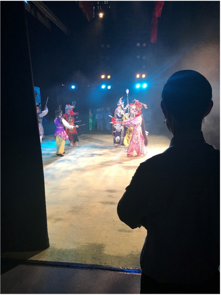 Cantonese opera performance in Hong Kong, 2021
